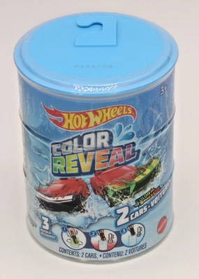 Paquete de 2 autos Hot Wheels 2020 Color Reveal (amarillo) Foto 1 de 4