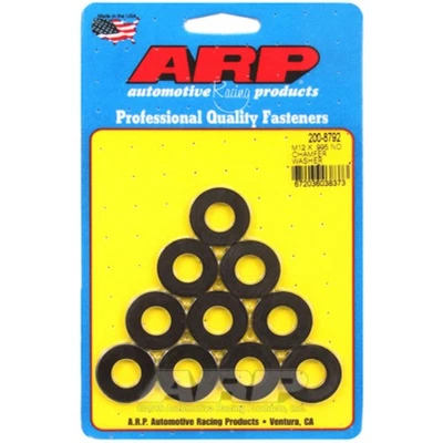 ARP Washers M12 ID 0.995 OD preto (pacote com 10) - Imagem 1 de 4