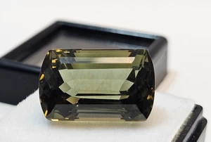 Tourmaline Green Cushion Cut Natural 14-15 Ct Loose Certified Gemstone FR-399 - Picture 1 of 11