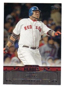2013 Topps Update Postseason Heroes David Ortiz Boston Red Sox PH-13 - Picture 1 of 1
