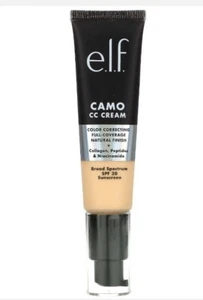 e.l.f. ELF Camo CC Cream SPF 30 Shade Fair 140 W 30g New - Picture 1 of 3