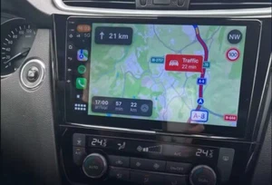 CARPLAY ANDROID autoradio Nissan Qashqai J11 X TRAIL Cartablet Quand Core 2 32 - Foto 1 di 10