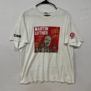 Gildan MLK Day Tee Men’s XL White Martin Luther King Graphic Target Promo - Picture 1 of 5