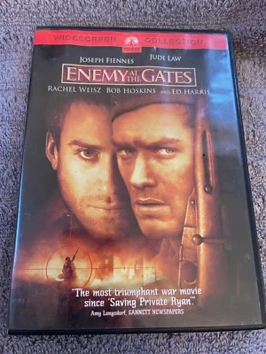 Enemy at the Gates (DVD, Widescreen, 2001) Jude Law ~ Joseph Fiennes - Image 1 of 3