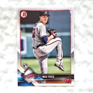 2018 Bowman - Max Fried - Nice Rookie Card # 90 - RC Logo on Card - NRMNT/MINT - Imagen 1 de 6