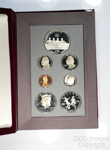 1996 Prestige Proof Set / Original Mint Packaging / No Stickers or Writing Cover