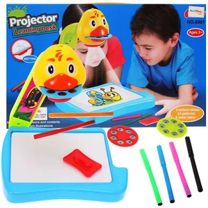 MalPlay Ente-Zaubertafel-Projektor zum Malen kreatives Spielzeug Zeichenvorlagen - Bild 1 von 8