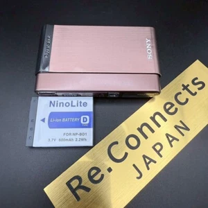 SONY Cyber Shot DSC-T90 Brown 12.1MP Compact Digital Camera Japan 【Near MINT】 - Picture 1 of 14