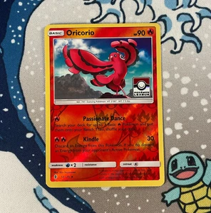 Oricorio 14/145 Reverse Holo Pokemon League Promo Stamped Guardians Rising LP/MP - Picture 1 of 3