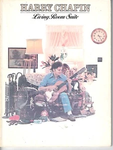 1978 HARRY CHAPIN LIVING ROOM SUITE  Piano Vocal Guitar Sheet Music SONGBOOK - Picture 1 of 3