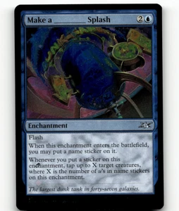 Magic The Gathering Unfinity Make a _____ Splash (Galaxy Foil) 336 poco común - Imagen 1 de 1
