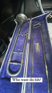 Silver Plated Blessing Trombone - Picture 1 of 1