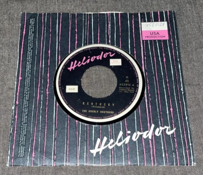 1958 Dutch Heliodor 453910 ed1 Everly Brothers: Kentucky / Hey Doll Baby. NM- - Image 1 of 2