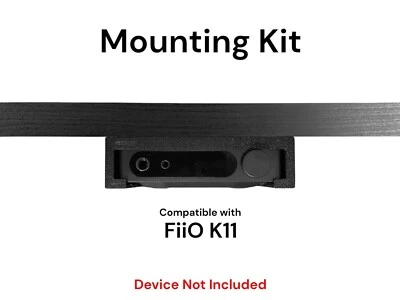 Desk Mount Kit for FiiO K11 - Under Desk Mount Bracket, Reversible - Image 1 of 4