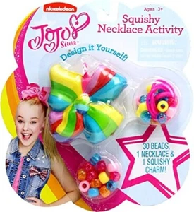 B128 New JoJo Siwa Squishy Bow Necklace Activity Set - Picture 1 of 1