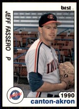1990 Best Canton-Akron Indians Jeff Fassero Canton-Akron Indians #19