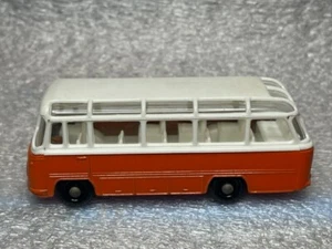 Vintage Matchbox # 68 Mercedes Coach /Bus- Orange- Near Mint - Picture 1 of 6