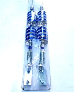 Antena Doble Color Azul Espiral-Flex No Funcional 28" 2 Piezas Camiones - Imagen 1 de 4