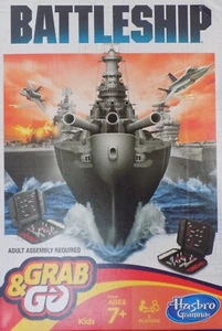 BATTLESHIP GRAB & GO Travel Edition 100% Complete Contents Sealed Hasbro 2014 - Picture 1 of 10