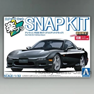Mazda εfini (infini) FD3S RX-7 (Negro Brillante) 1/32 AOSHIMA Snap Kit No.4-BB - Imagen 1 de 4