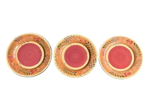 Ambiance Romance Set of 3 Dinner Plates 10242002 Excellent Used Condition 11” - Picture 1 of 6