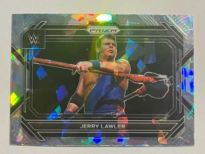 2023 Panini Prizm - Cracked Ice #14 - Jerry Lawler Wrestling - Image 1 of 2