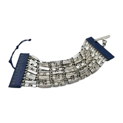 Pulsera Kenneth Cole 12 Filas Cadena AMPLIA Ponte de pie o hazte a un lado Cuero Foto 1 de 4