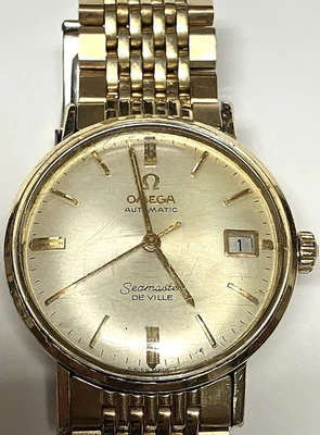 Vintage Omega Seamaster De Ville Auto Cal 563 Gold Filled 17JEWELS, DATE-WORKING - Image 1 of 4