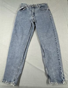Vintage 90s Levis 560 Jeans Mens 32x32 Blue Loose Fit Batwing Baggy 94 Made USA - Picture 1 of 12