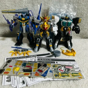 BANDAI SMP Mini pla Megazord Power Rangers Wild Force Gaoranger Gao Muscle & 2p - Foto 1 di 19