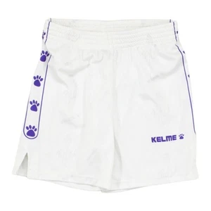 Vintage Kelme Real Madrid Football Shorts White Boys Size 10 Years - Picture 1 of 14