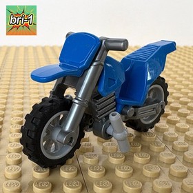 LEGO, Jurassic World 🦕 Blue Motorcycle Dirt Bike, 75918, T. REX TRACKER, 2015