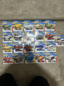 Lot Of 21 Hotwheels Short Cards Nice Mix See Pictures - Picture 1 of 11