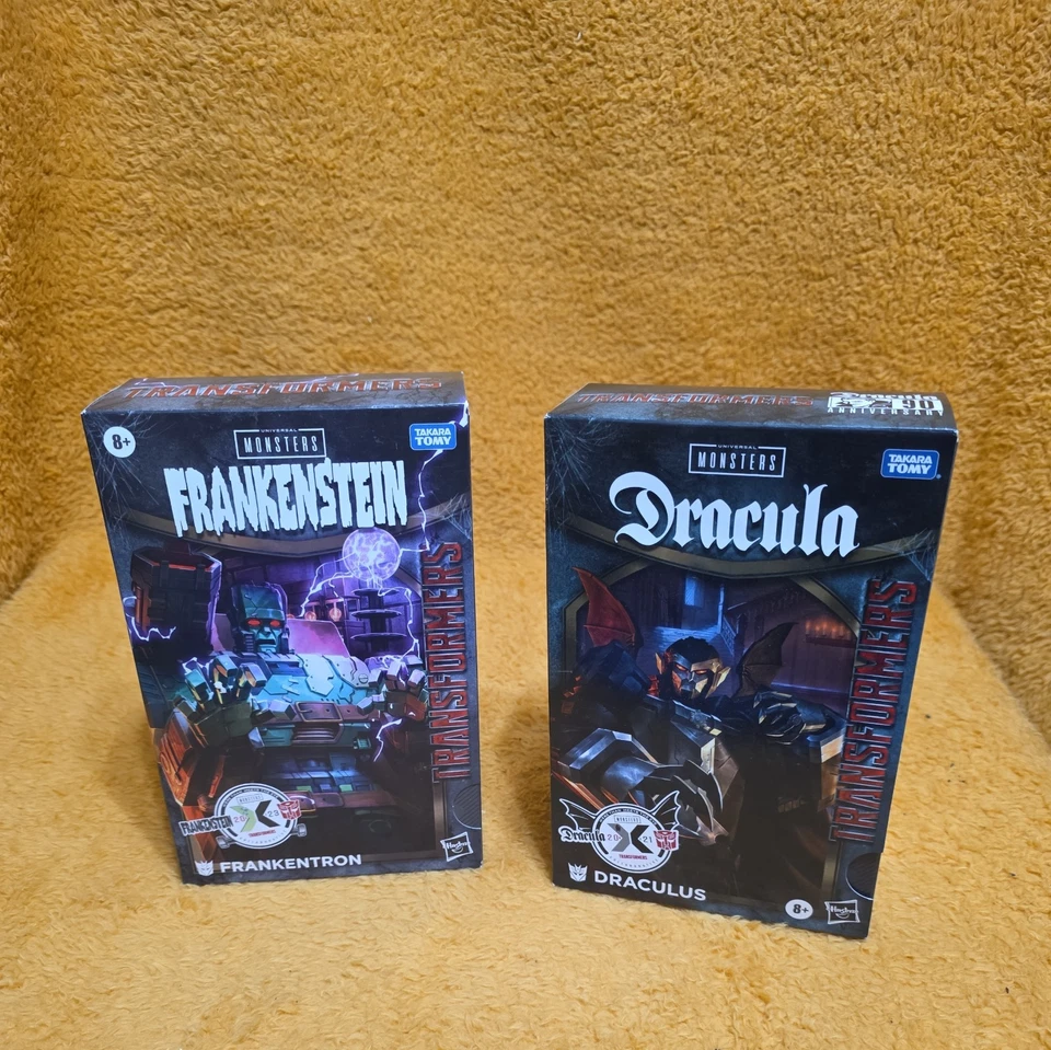 Transformers Universal Monsters Dracula Draculus AND Frankenstein Frankentron!! - Image 1 of 1