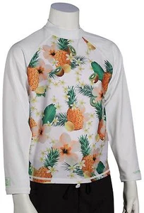 DaKine Girl's Classic LS Rash Guard - Kiwi Pineapple - New - Picture 1 of 1