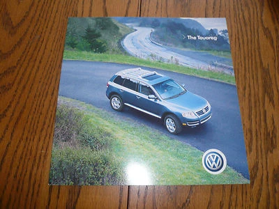 Folleto de ventas VW Touareg 2004  Foto 1 de 4