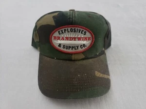 De colección Brandywine Explosivos y Suministro Bosque Camuflaje EE. UU. Sombrero Gorra - Imagen 1 de 6
