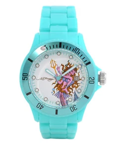 ED HARDY BY CHRISTIAN AUDIGIER VIP VP-LB LADIES JAPAN QUARTZ MOVEMENT  WATCH - Picture 1 of 4