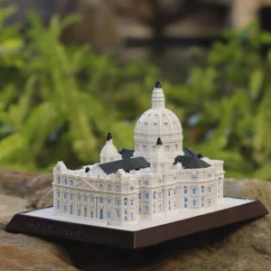 Vatican St. Peter's Basilica Church Miniature Building Model 17.5x13x11.5cm - Picture 1 of 8