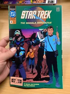 DC COMICS STAR TREK THE MODALA IMPERATIVE #4 SEPT 1991 (NM) COMIC (LL) - Picture 1 of 9