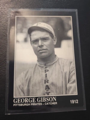 1993 THE SPORTING NEWS THE CONLON COLLECTION BASEBALL CARD 516 GEORGE GIBSON - Image 1 of 2