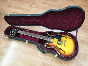 Gibson Semi-Acoustic Guitar Sunburst ES339 3.45kg Electric Guitar W/Hard Case - Picture 1 of 20