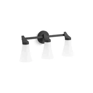 Kohler Lighting Simplice 3 Light 23" Wide Vanity Light with Painted Glass Shades - Picture 1 of 5