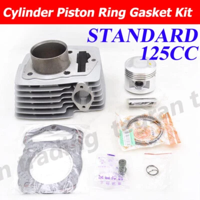 Standard 125cc Cylinder Piston Gasket Ring Kit For HONDA NX125 NX 125 1988-1990 Foto 1 de 4