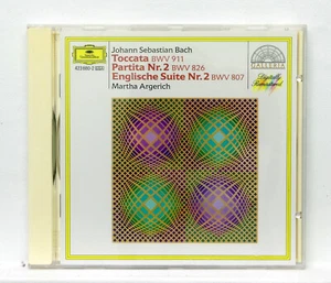 MARTHA ARGERICH - JS BACH keyboard works DGG CD full silver NM - Bild 1 von 2