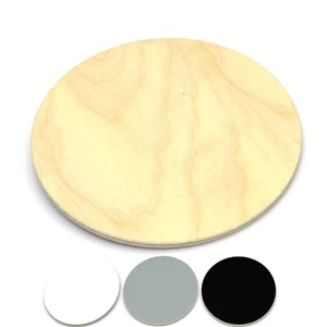 AUPROTEC Tischplatte Holz Platte rund Multiplex Sperrholz beschichtet - Bild 1 von 25