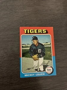 1975 Topps Mickey Lolich EX #245 - Picture 1 of 2