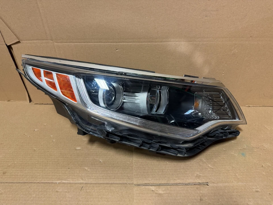 2016-2018 KIA OPTIMA HALOGEN W/O LED ACCENT US RH PASSENGER OEM HEADLIGHT 199099 Foto 1 de 4
