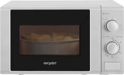 ® Microonde, 20 L, 700 W, 5 Livelli Di Potenza, Colore Argento, Finitura Interna - Immagine 1 di 4