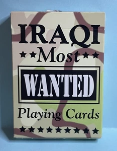 Juego de cartas iraquíes más buscados - Imagen 1 de 2